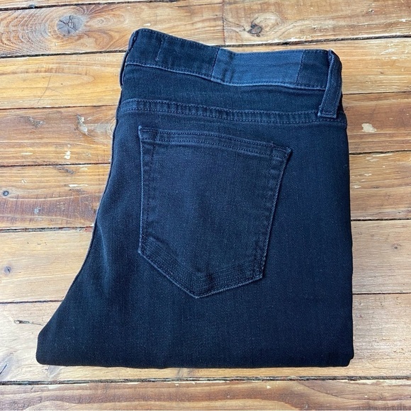 TEXTILE Elizabeth and James black jeans Tommy low rise skinny leather knees 26 - Picture 6 of 15